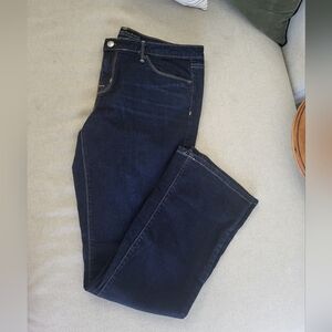 Mossimo Mid-Rise Bootcut Dark Wash Denim Jeans 12 S/C